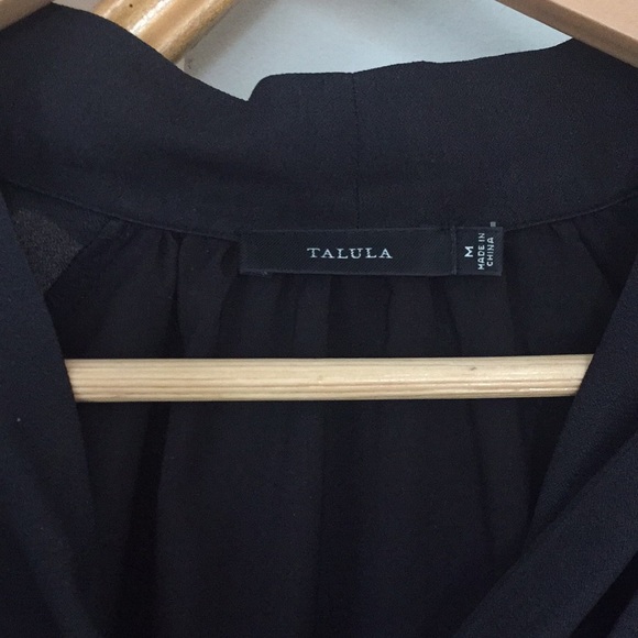 Aritzia black long sleeve blouse - Picture 3 of 4